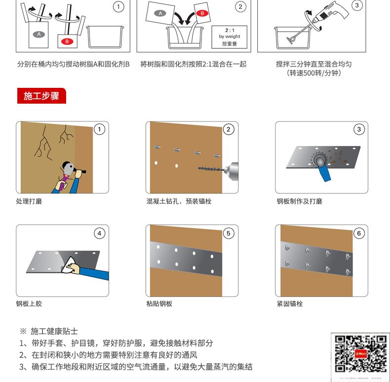 包钢宁明粘钢加固施工过程